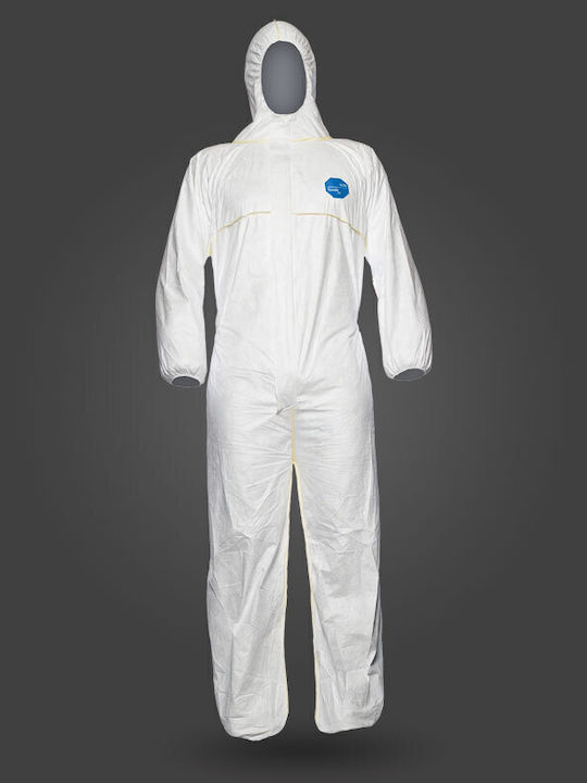 Avedo Dupont Tyvek 200 Easysafe Protective Suit Chemical Category III 00-white-white