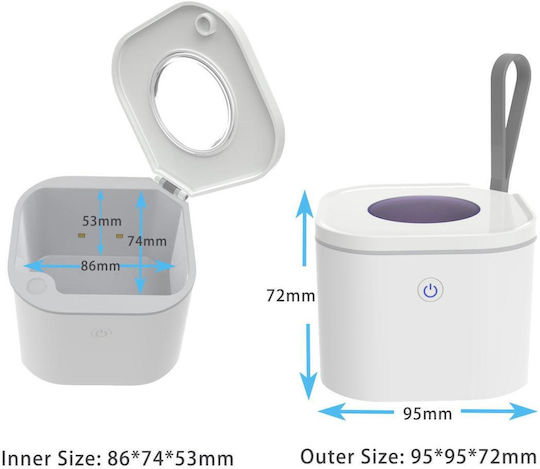 OptiSmart Portable Baby Sterilizer for Pacifier