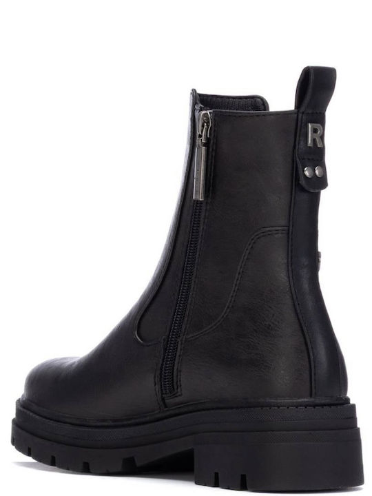 Stiefeletten Damen Schwarz