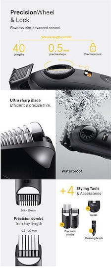 Braun Rechargeable Hair Clipper Black BT5520