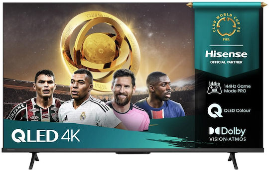 Hisense Smart Τηλεόραση 55" 4K UHD QLED E7Q Pro HDR (2025) 55E7Q Pro
