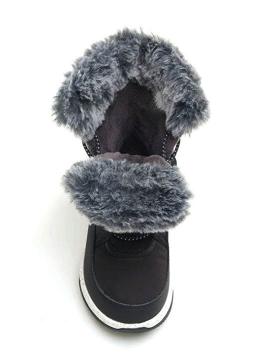 Kids Boots with Laces Black NF8457_BLK NF4457_BLK