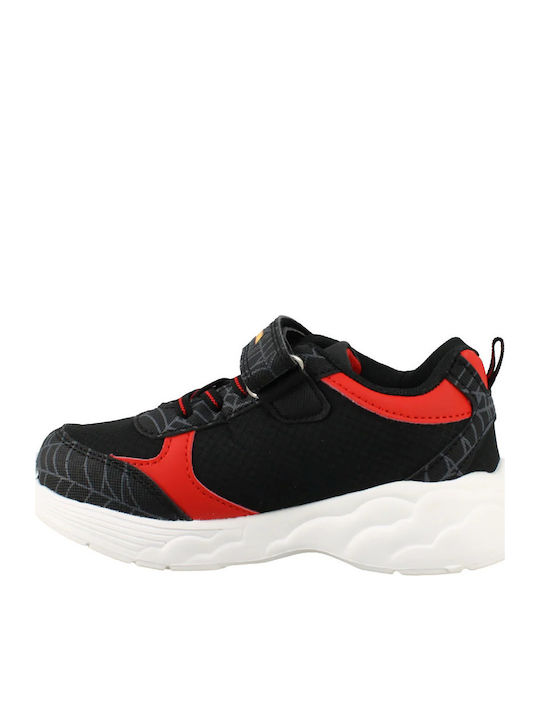 Παιδικά Sneakers με Φωτάκια Μαύρα