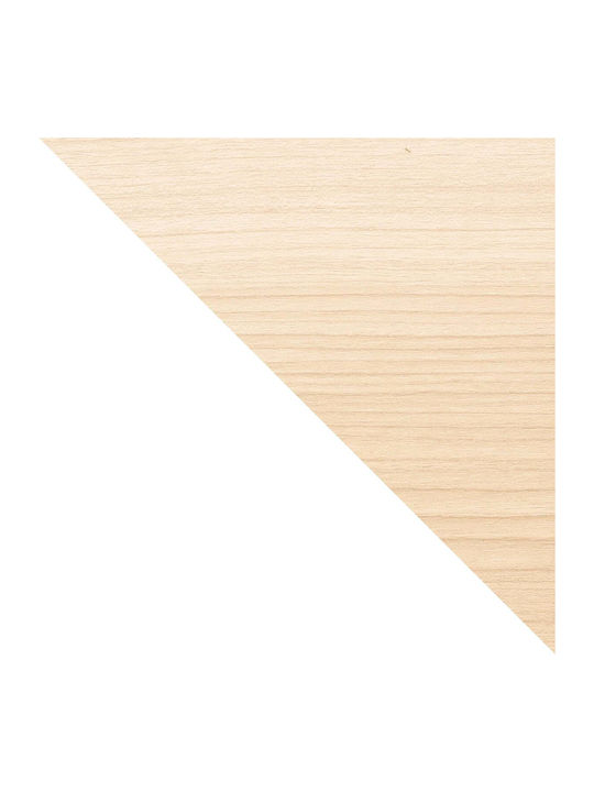 Rectangular Side Table Bellwood Wooden Natural White M71.1xL26xH90.1cm