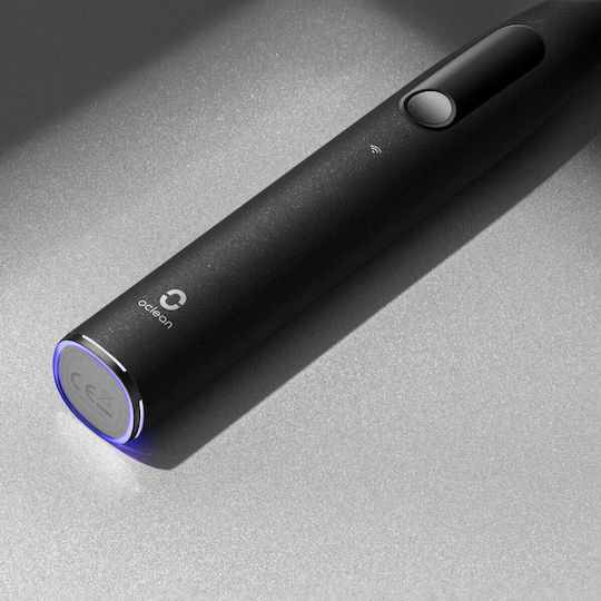 OClean X Ultra Periuță de dinți electrică cu Senzor de Presiune și Husă de Călătorie Neagră