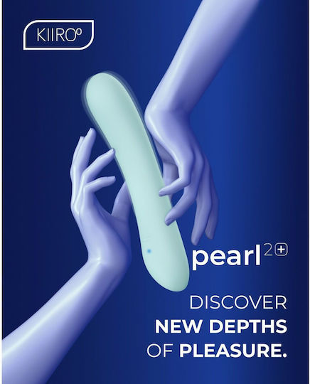 Kiiroo Pearl 2+ Δονητής G-Spot G-Spot Vibrator 20cm Turquoise