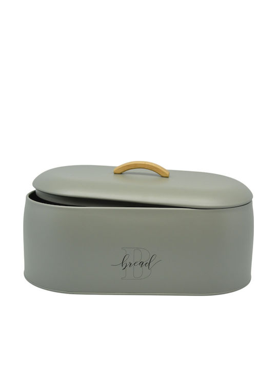 Ankor Bread Box Metallic 35.9x19.9x12.8cm