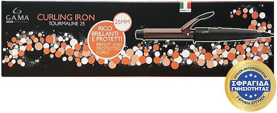 GA.MA Tourmaline Curling Iron Ψαλίδι Μαλλιών για Μπούκλες 25mm 48W GC0202