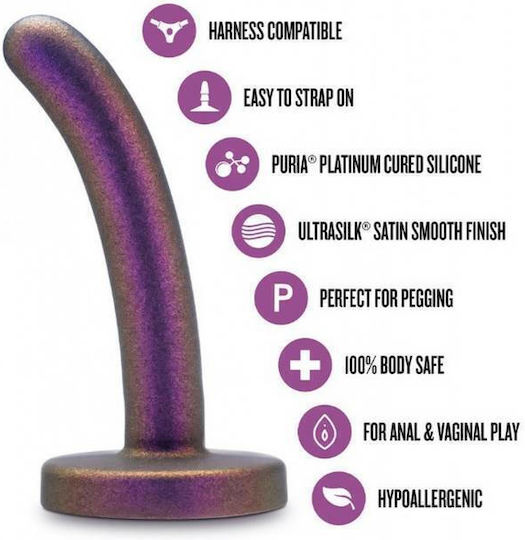 Blush Dildo Μωβ 10.8cm