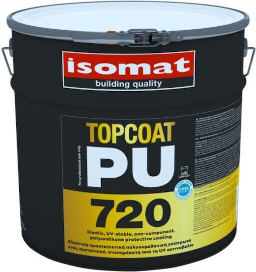 Isomat Topcoat-PU 720 Водоустойчив Полиуретан 5кг Сив