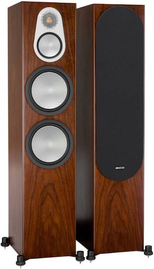 Monitor Audio Silver 500 7G Pereche Boxe Hi-Fi pardoseală 250W 3 Nr. de șoferi L23xA33.2xÎ105cm. stejar negru
