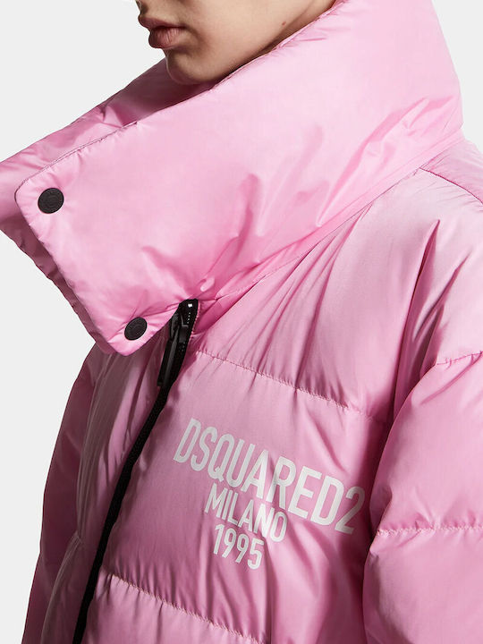 Γυναικείο Μπουφάν για Χειμώνα Pink