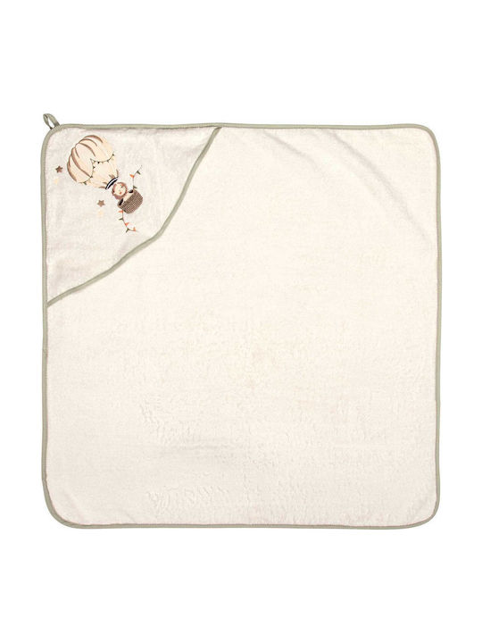 Greenwich Polo Club Baby-Badetuch mit Kapuze 80x80cm