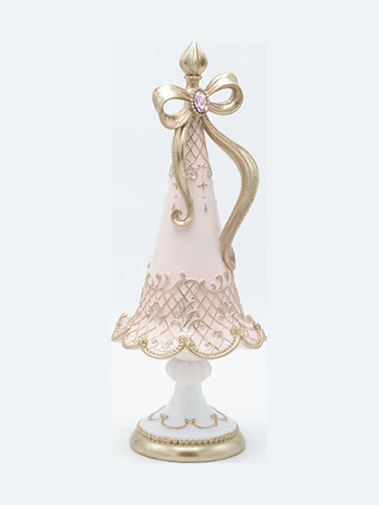 Weihnachtsdekoration Baum 35.5cm Verziert Rosa