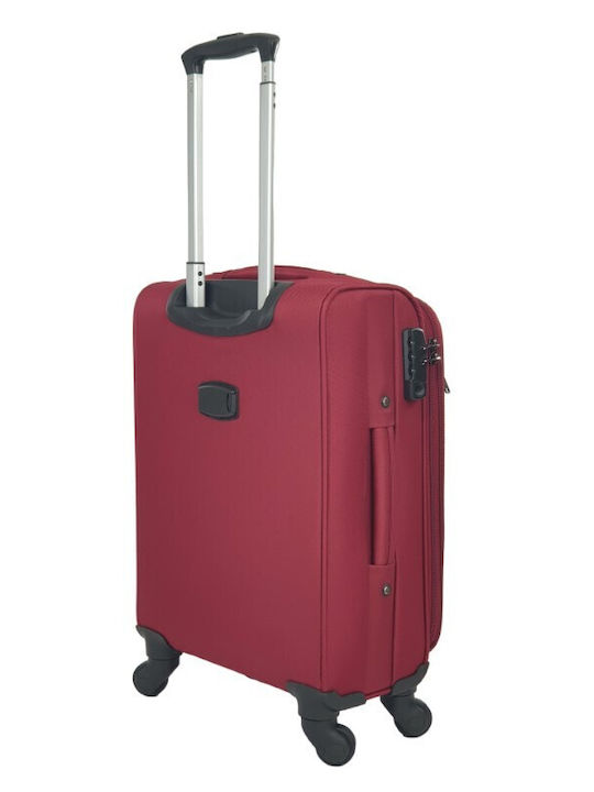 Forecast Reisekoffer Kabine Rot mit 4 Räder Höhe 55cm