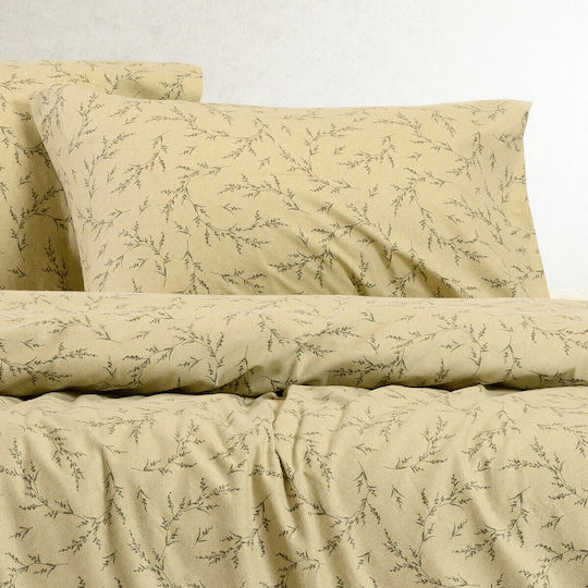 Melinen Poppy Σετ King Size 3τμχ 180x200+30εκ. με Λάστιχο Poppy Pastel Olive Melinen Poppy Σετ King Size 3τμχ 180x200+30εκ. με Λάστιχο Poppy Pastel Olive