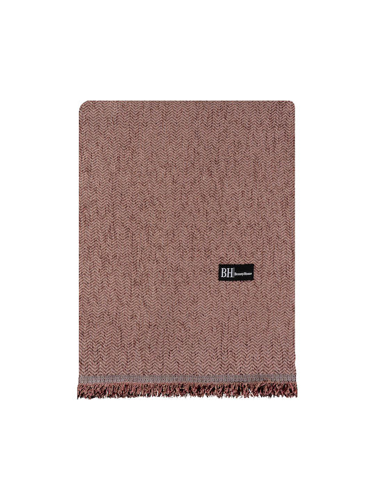 Beauty Home Σετ Ριχτάρια 2τμχ Chenille Σάπιο Μήλο 8644ΣΕΤ2