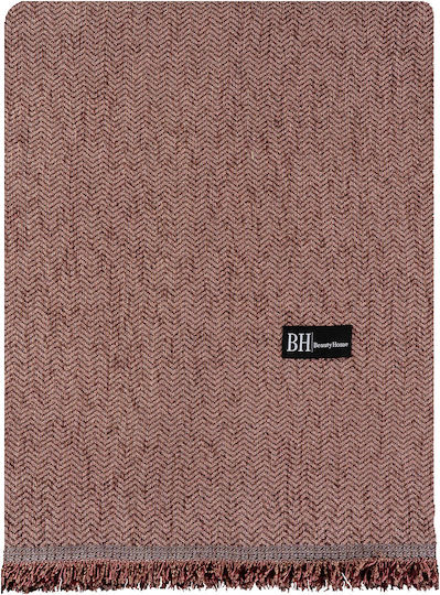 Beauty Home Σετ Ριχτάρια 2τμχ Chenille Σάπιο Μήλο 8644ΣΕΤ2