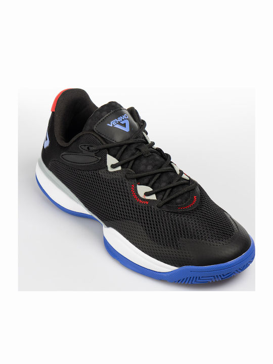 Niedrige Basketballschuhe Schwarz