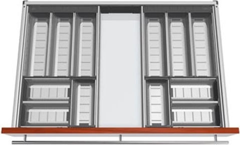 Blum Поставка За Прибори За Чекмедже Inox 80x48см Сребрист