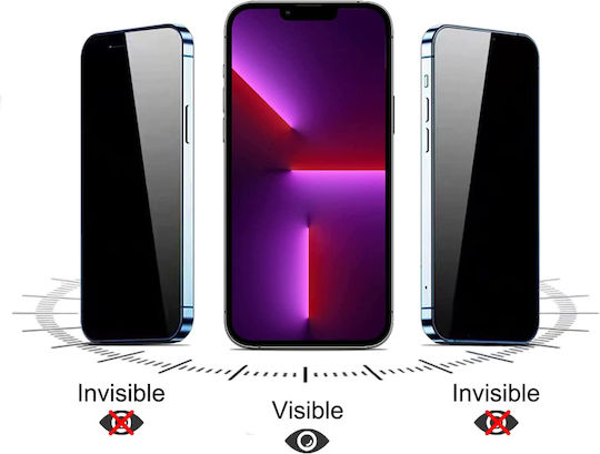 Powertech Gehärtetes Glas Emery Private 5D TGC-0766 iPhone 16 Pro Vollleim