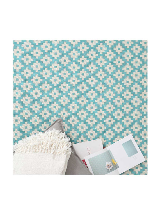 Royal Carpet Flox 722 Rug Rectangular Summer Wicker Light Blue