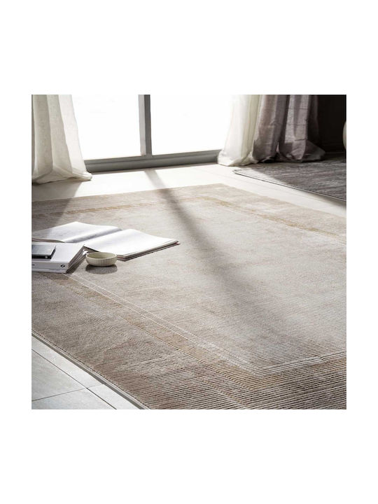 Royal Carpet Madisson 03a L Teppich Rechteckig Synthetisch,Polyester/Cotton/Leather L. Beige