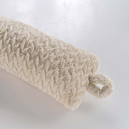 Zugluftstopper Tür in Beige Farbe