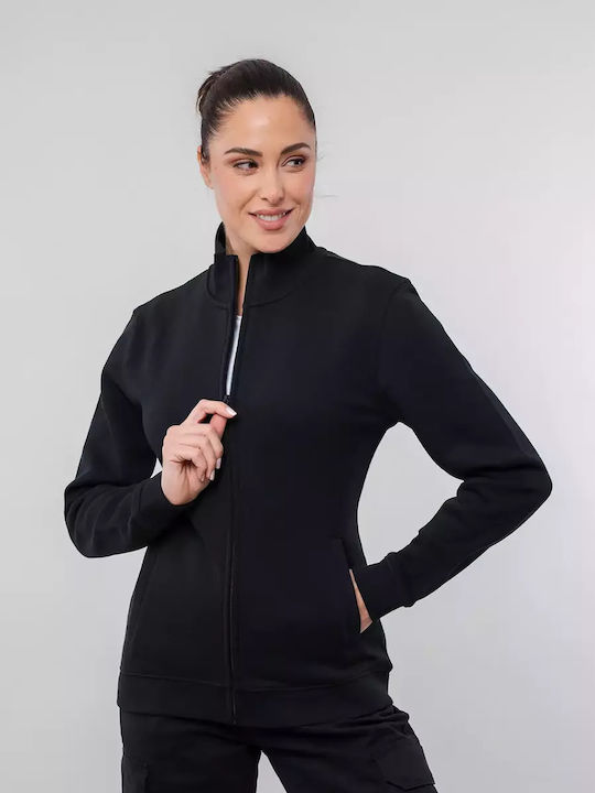 JRC Unisex Διαφημιστική Ζακέτα Μακρυμάνικη Black