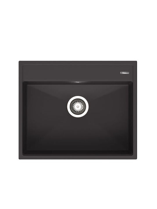 Pyramis Ithaka 1b 070250311 Drop-In Chiuvetă din Granit Sintetic L61xW51cm