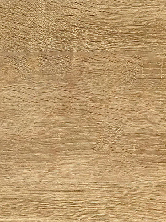 Desk Wooden Brown with Metal Legs 84x44x142cm
