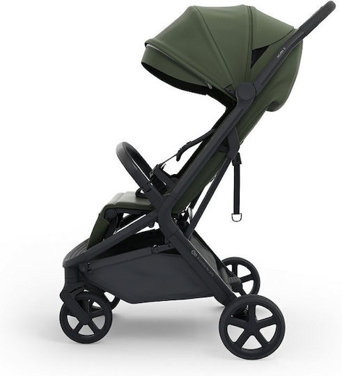 Kinderkraft Nubi 3 Καρότσι Μωρού Kατάλληλο για Nεογέννητο Mystic Green 8.7kg