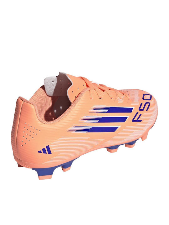 F50 Club FG/MG Παιδικά Ποδοσφαιρικά Παπούτσια με Τάπες Πορτοκαλί