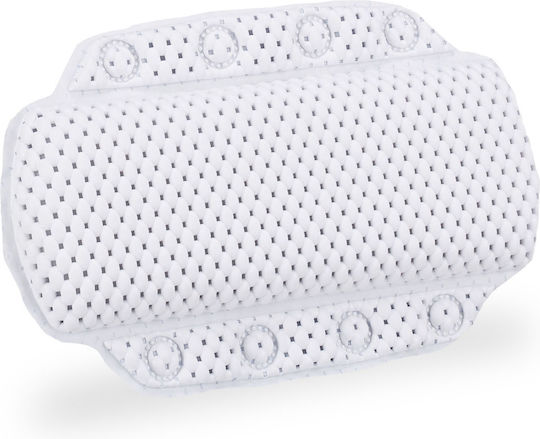 Relaxdays Antiderapant pentru cadă cu ventuze Alb 19.5x30.5εκ.