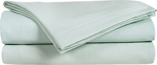 Das Home 1013 Σεντόνι King Size με Λάστιχο 180x235+35εκ. Mint
