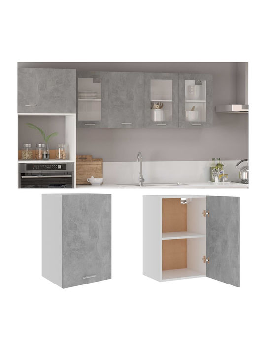 Schrank Wand Grey Concrete 39.5x31x60Stück