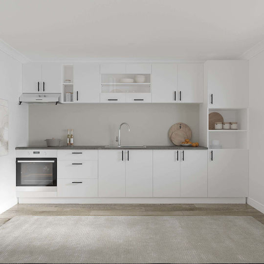 Karo Schrank Wand Alb 80x30x60cm
