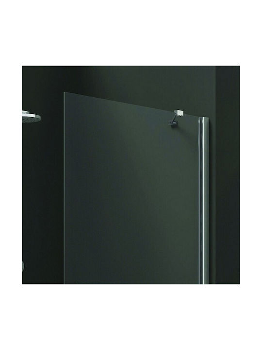 Karag Walkin 1 Fixed Side for Shower 60x200cm Clear Glass Cromo