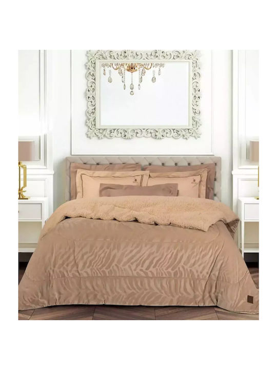 Greenwich Polo Club Duvet Cover Queen 240x250cm 4434 Beige 700 GSMGsm 11.5 togs Togs