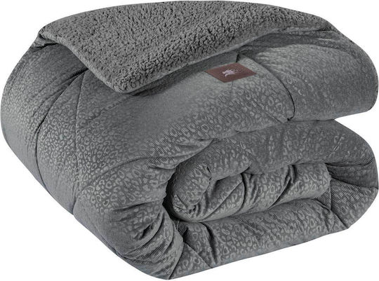 Greenwich Polo Club Κουβερτοπάπλωμα Υπέρδιπλο 240x250εκ. 4435 Grey