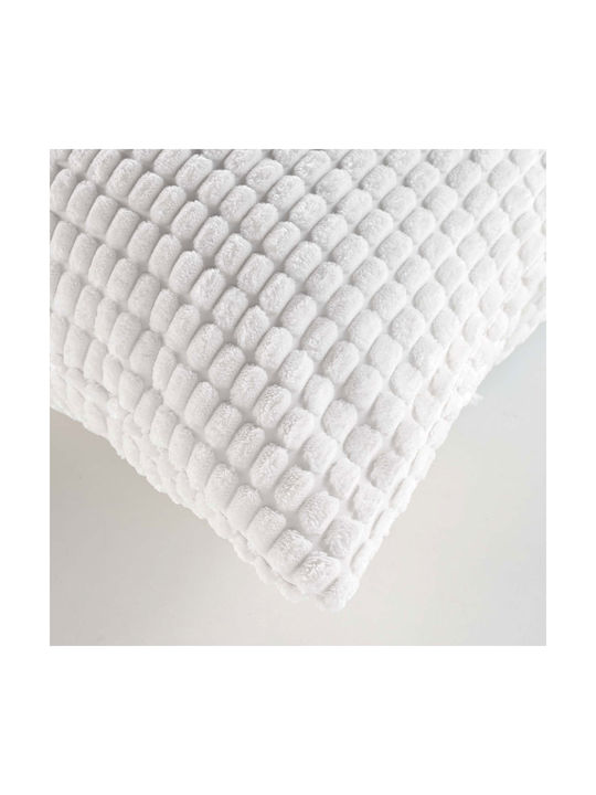 Μαξιλάρι Καναπέ L-c Swing από Βελούδο Blanc 45x45εκ.