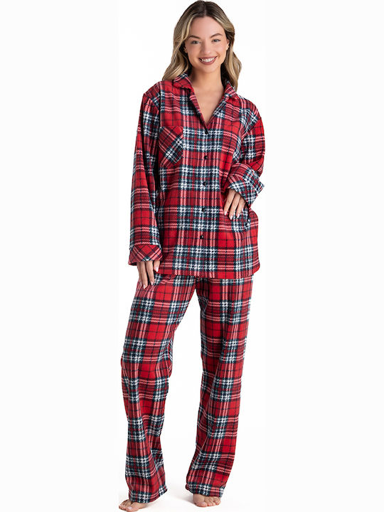 Rachel Damen Pyjama-Set Plaid