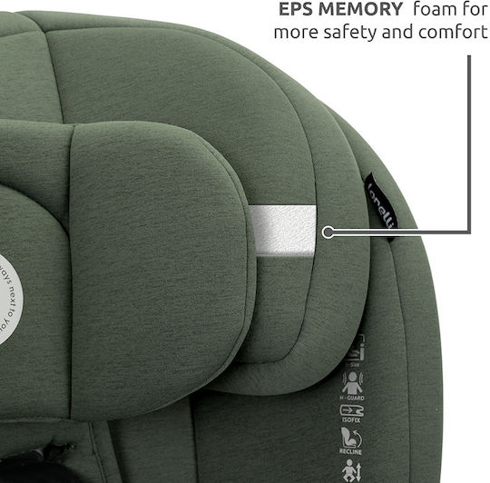 Lorelli Capella Baby Car Seat i-Size with Isofix Beige 0-36 kg
