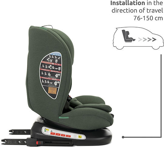 Lorelli Capella Baby Car Seat i-Size with Isofix Beige 0-36 kg
