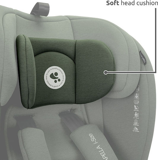 Lorelli Capella Καθισματάκι Αυτοκινήτου i-Size με Isofix Green 0-36 kg