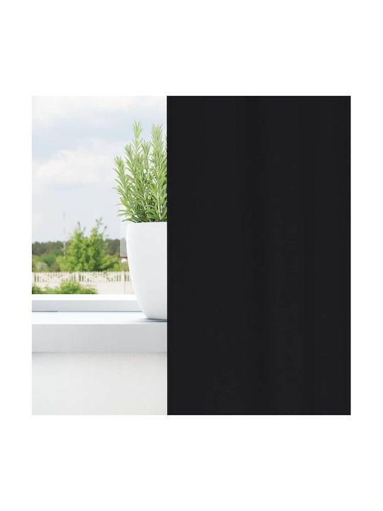 vidaXL vidaXL Vorhänge mit Grommets Schwarz 140x245cm