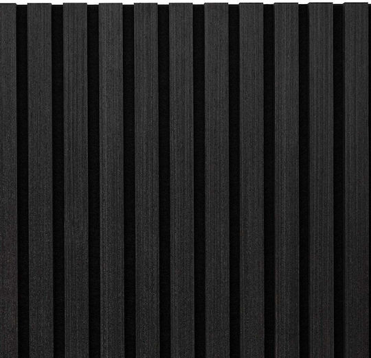 3D Πάνελ Τοίχου από MDF Βιδωτό / με Κόλλα Γκρι 265x60x2εκ.
