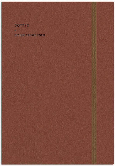 adBook Notebook 96 Sheets B5 with Dots Multicolour