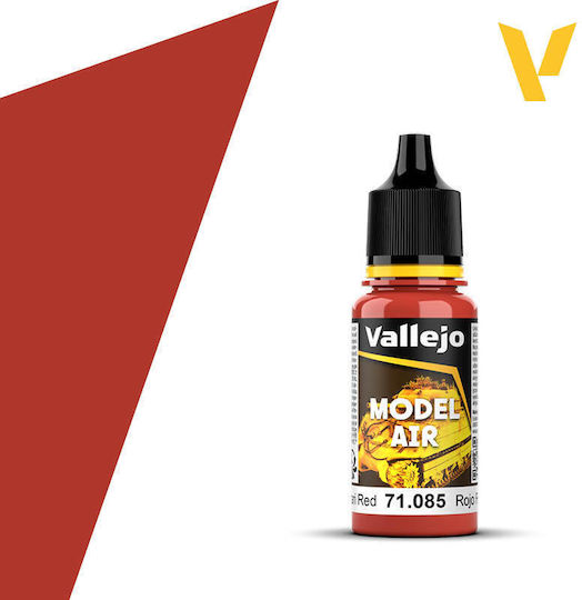 Acrylicos Vallejo Air Modellbau Farbe Ferrari Red # 71085 17ml