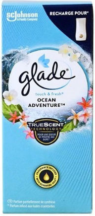 Glade Nachfüllpack für Sprühgerät Touch & Fresh mit Duft Abenteuer Ozean 10ml